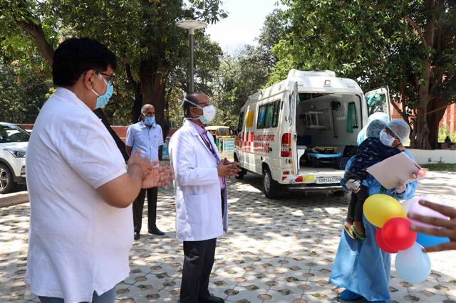 Coronavirus: Mother, 3-year-old son discharged in Chandigarh