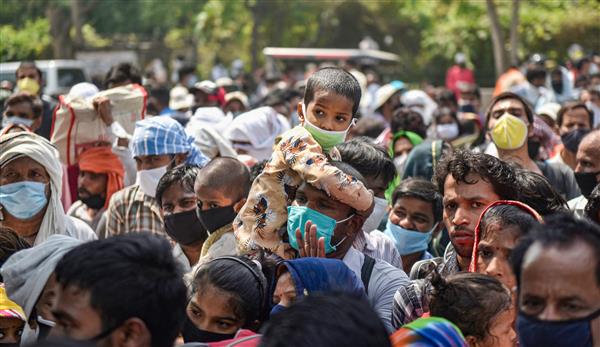 Migrants protest in Ludhiana, Human Rights Commission takes suo moto cognizance