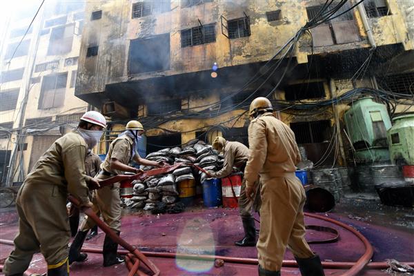 Fire at shoe factory in Delhi, no casualties reported