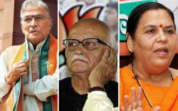 Babri demolition: CBI court to record statements of Advani, Joshi, Bharti from June 4