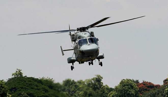 IAF copter crash-lands in Sikkim; all six safe