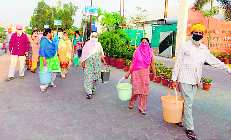 Akal Ashram Colony residents rue shortage of drinking water