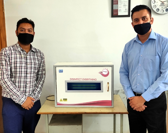 CT Group research team develops disinfection oven