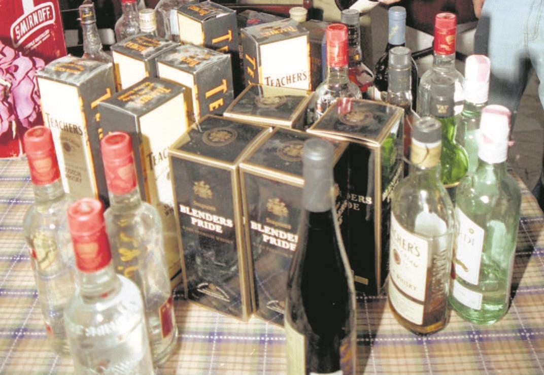 Illegal liquor trade issue snowballs into political row