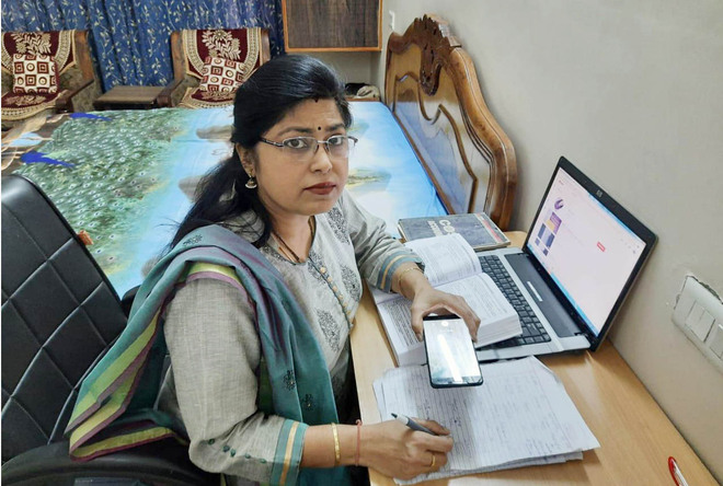 Her YouTube classes prove to be a boon for many students