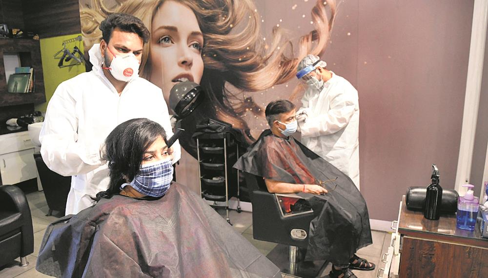 Panchkula salons back in biz with safety measures