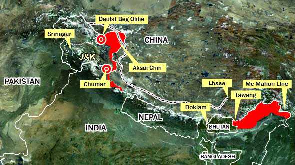 Indian constructions close to Aksai Chin began 12 yrs ago