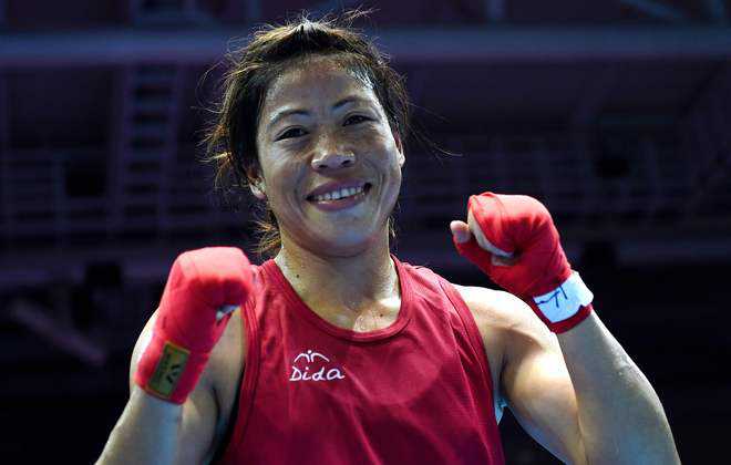 Boxing is not a sport just for men: Mary Kom tells students
