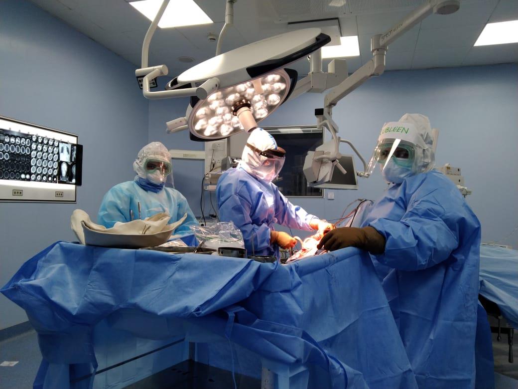 Performing surgery in PPE is like walking in spaceship suit, say PGI doctors