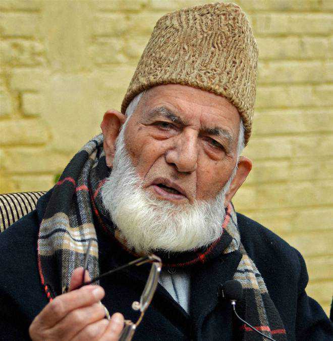 Geelani ‘parts ways’ with Hurriyat Conference after 27 years