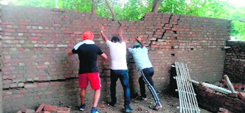 Illegal constructions on in full swing in city : The Tribune India