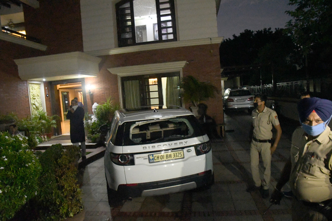 City resident held for firing at Chandigarh hotelier’s house