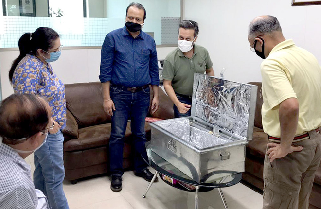 IIT-Ropar converts household trunk into sanitisation unit