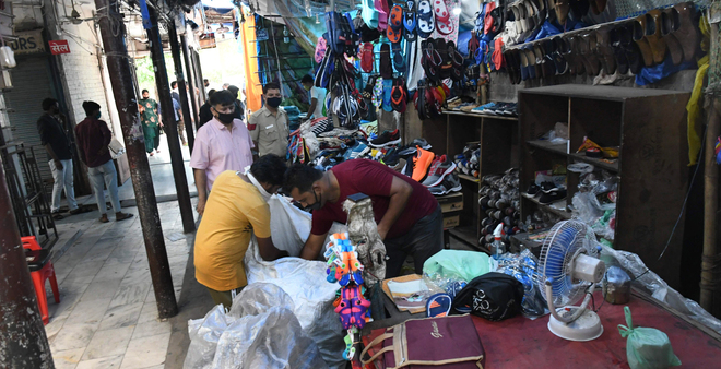 27 yrs on, 13 street vendors removed from Sector 19 Chandigarh