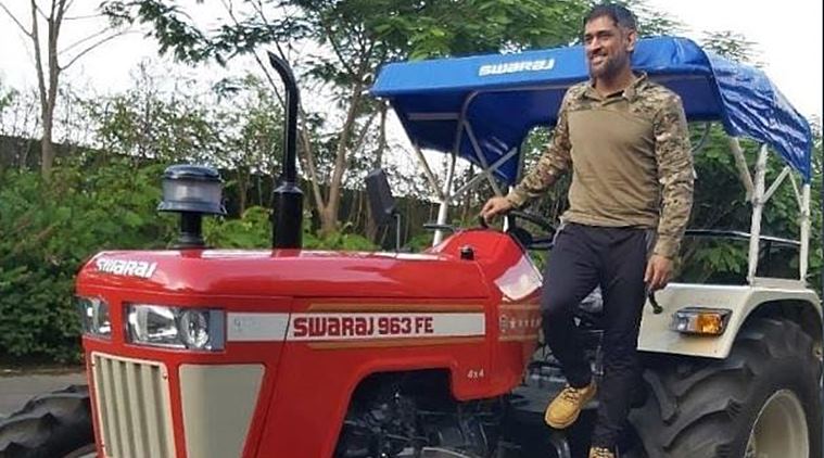 Dhoni says no to endorsements, keeps busy with farming