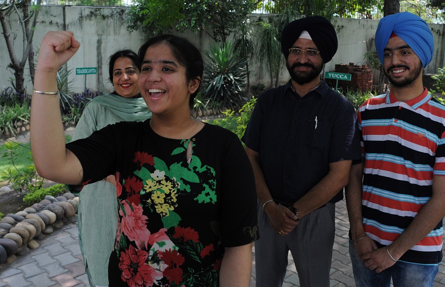 Anhad of Sacred Heart score 99.4% as girls excel in Ludhiana