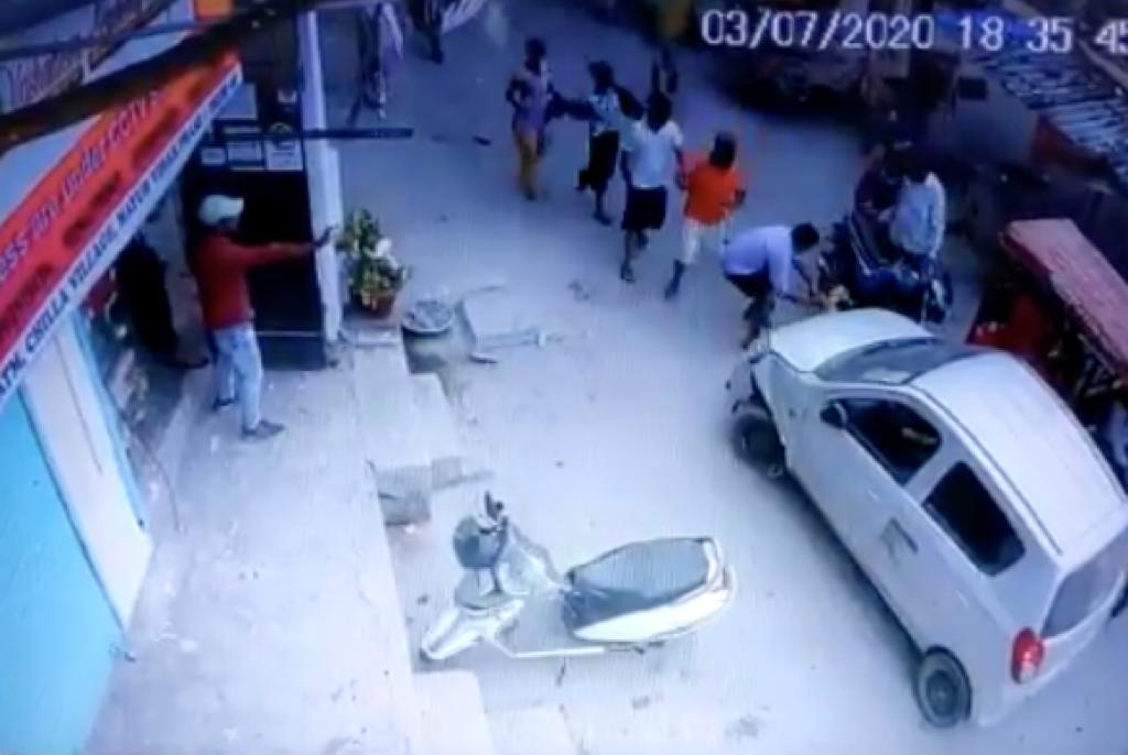 Watch: Delhi cop hits 60-year-old woman with car, runs her over while trying to escape