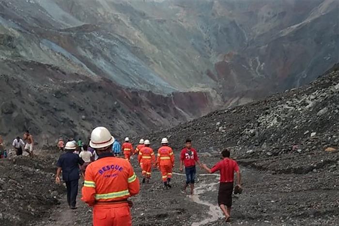 Death toll rises above 160 in Myanmar jade mine collapse