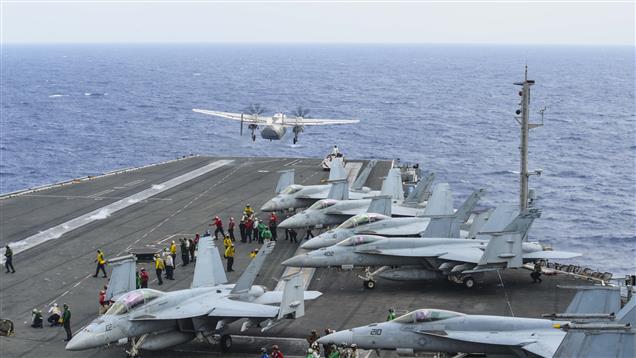 US sends aircraft carriers to South China Sea during Chinese military drills