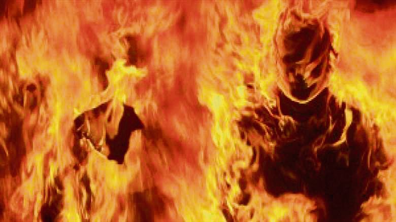 Woman sets herself on fire to oppose anti-encroachment drive