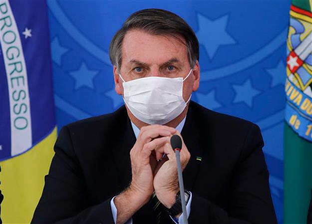 Brazil’s President Bolsonaro tests positive for COVID-19