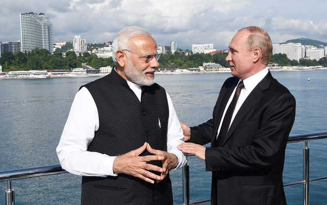 Modi, Putin agree to intensify ties for jointly addressing challenges of post-COVID world