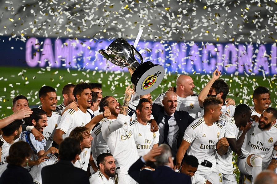 Real Madrid seal Spanish title with win over Villarreal