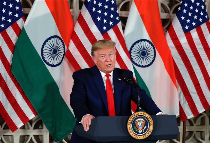 America loves India, says US President Donald Trump