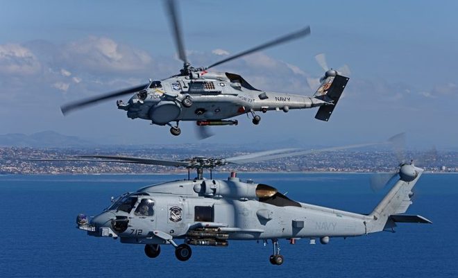 US to deliver sub-hunting helicopters early next year