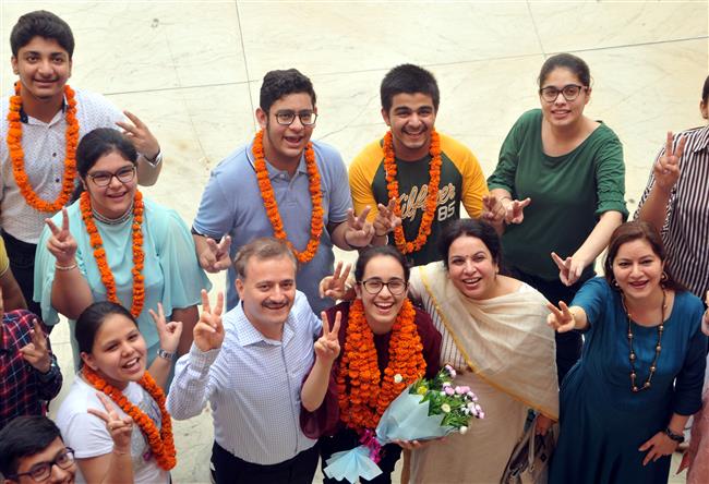 Deepanika tops in district with 98.4%