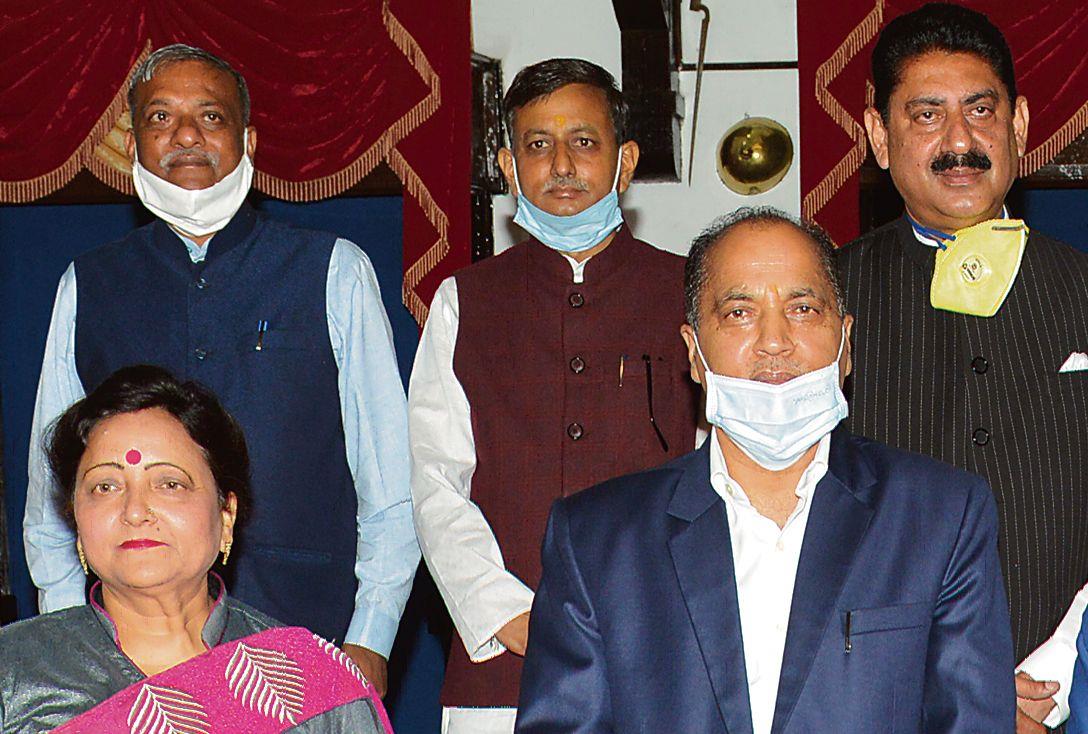 Garg, Pathania, Sukh Ram join Himachal Cabinet