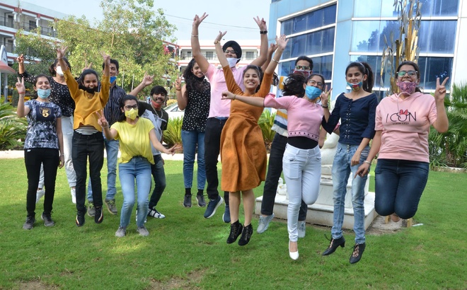 CBSE CLASS XII RESULTS: Students light up results!