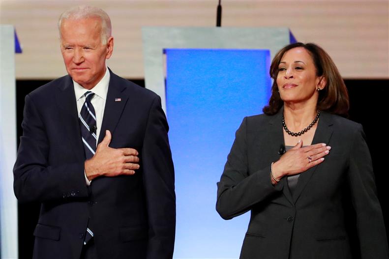 Joe Biden names Indian-American Senator Kamala Harris as running mate