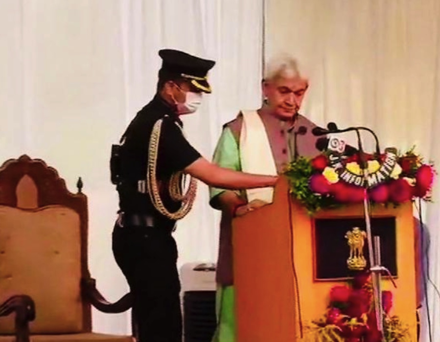 Dialogue with people will start soon; there should be peace in J-K: L-G Manoj Sinha