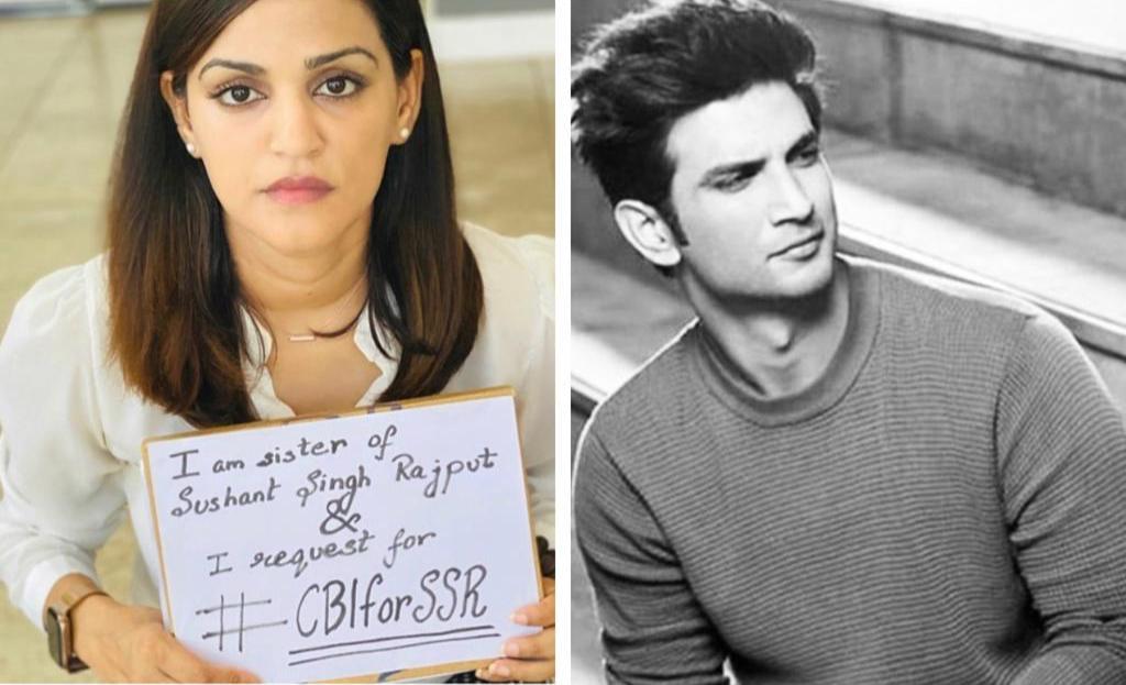 Sushant Rajput’s sister on CBI inquiry: Family ‘will never be able to live a peaceful life’ until truth is out, 'need closure'