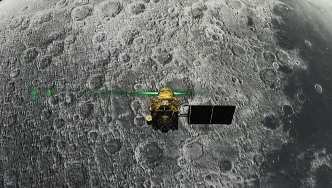 Chandrayaan-2 captures image of crater on Moon; ISRO names it after Vikram Sarabhai