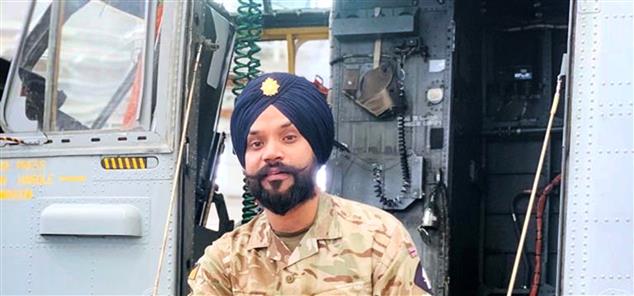 Sikh lists on British Army homepage