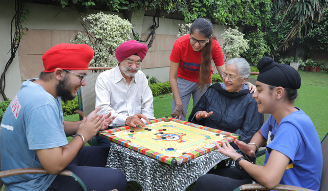 Life turns dull for golden agers as curbs tarnish their rustic routine