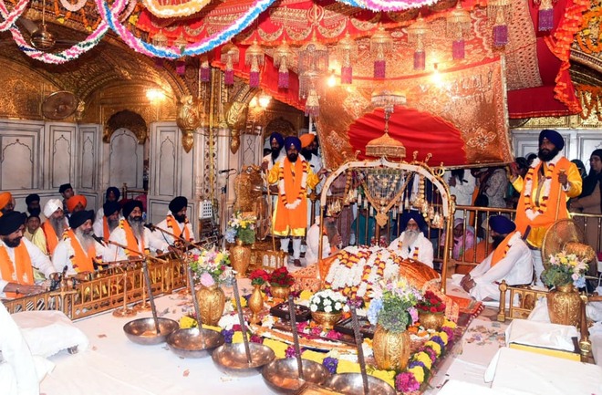 Parkash Purb of Guru Granth Sahib celebrated : The Tribune India