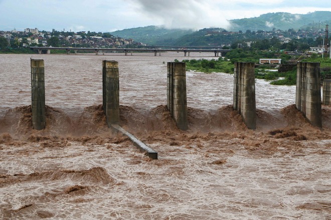 Incessant rain across Jammu  kills two, destroys 50 houses