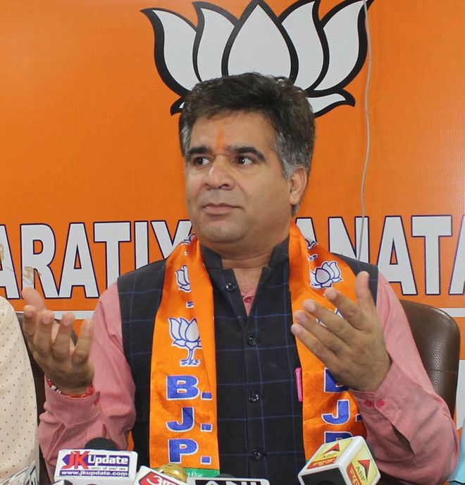 Statehood only after ‘rectifying blunders’ of previous regimes: BJP
