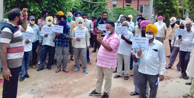 PSPCL union protests move to abolish posts