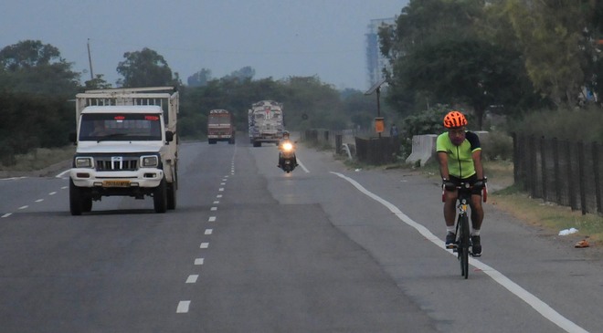 Cyclists fume as traffic police tell them to stay off highways