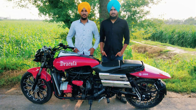 BTech students turn their dream of owning a luxury bike into reality