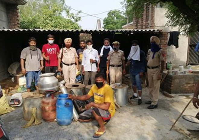‘Op Red Rose’: 1,432-ltr illicit liquor recovered in 10 days
