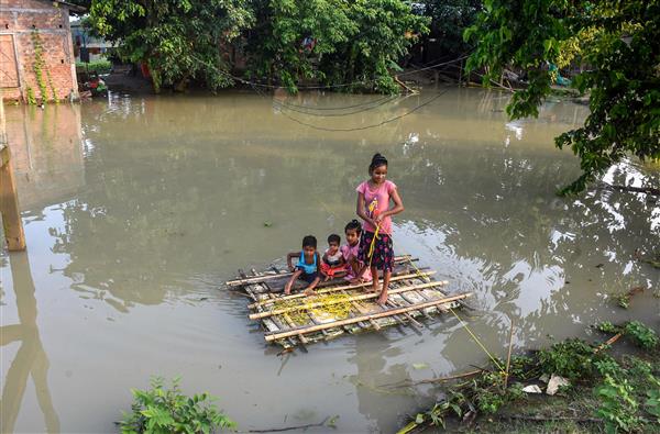 2.25 lakh people affected by fresh floods in Assam