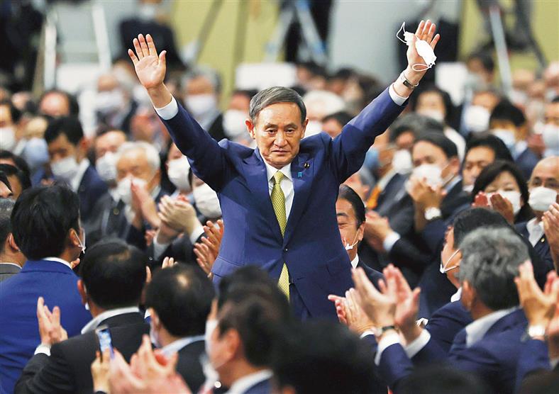 Suga set to replace Abe as PM