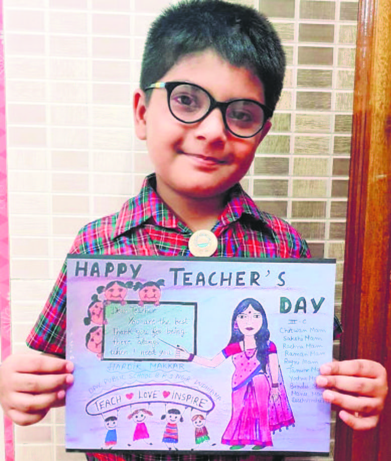 Teacher’s Day celebrated in Blue Bells Public School