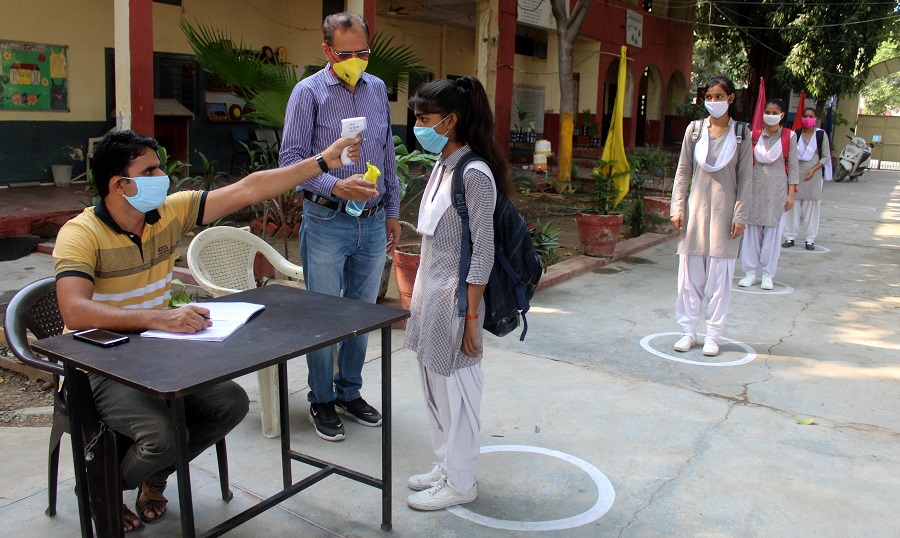 Gurugram, Nuh schools open to poor response
