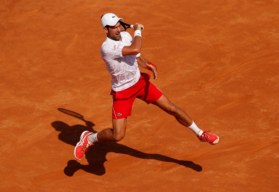 Djokovic back to winning ways in Rome after US Open default